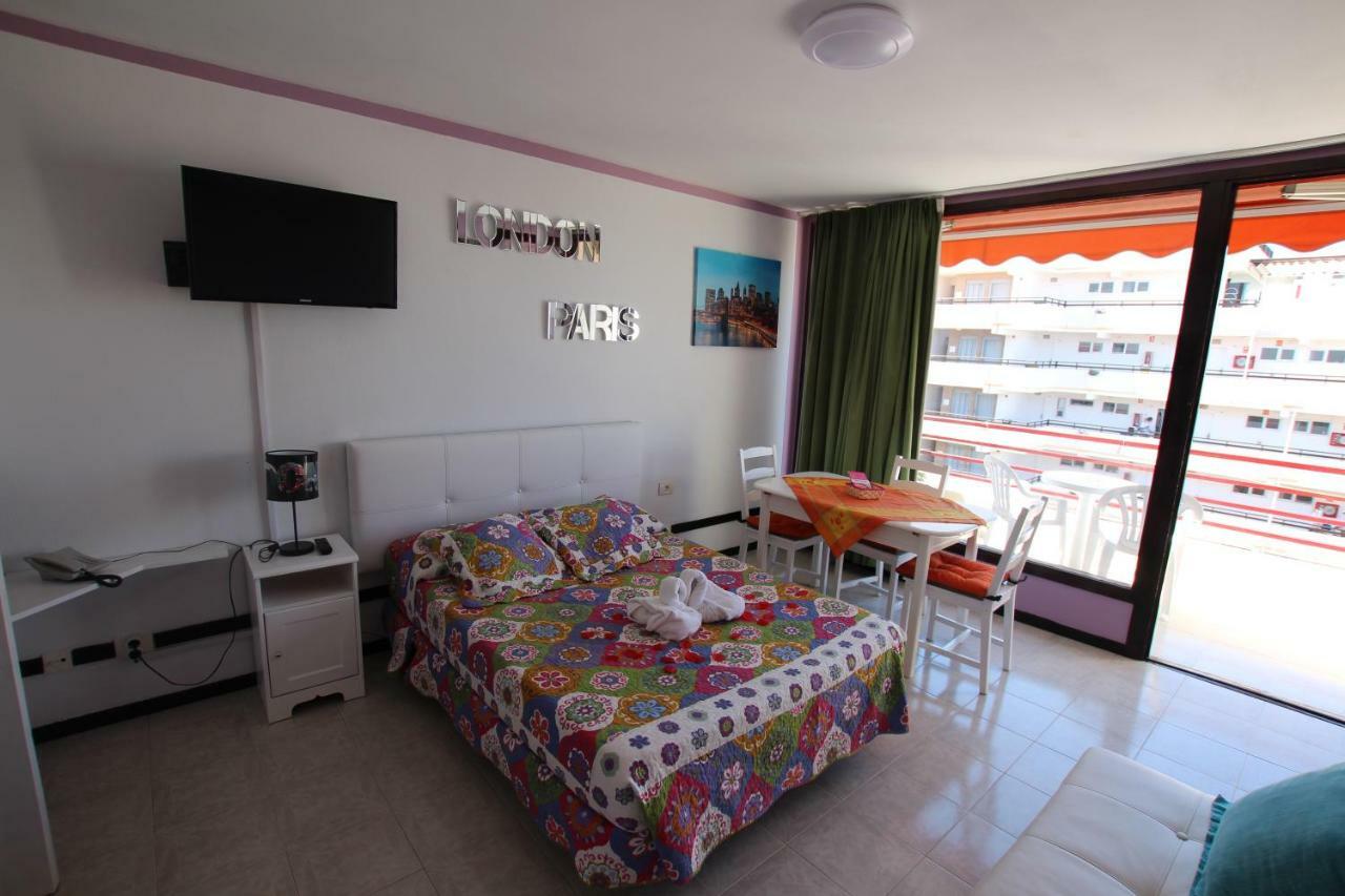 Ferienwohnung Olimpia 3 Playa de las Américas Exterior foto